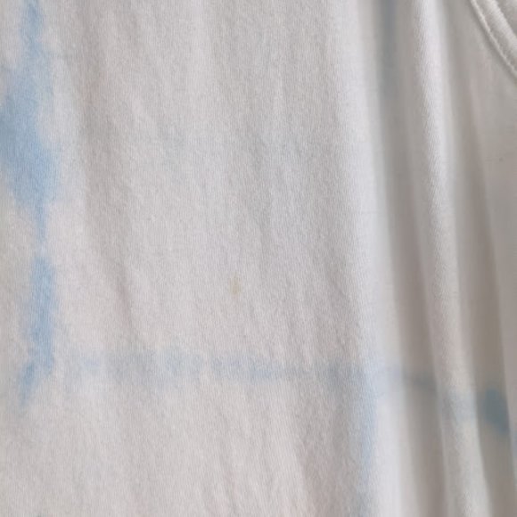 Everlane White and Blue Tie Dyed Tank Top Size M - Picture 4 of 6